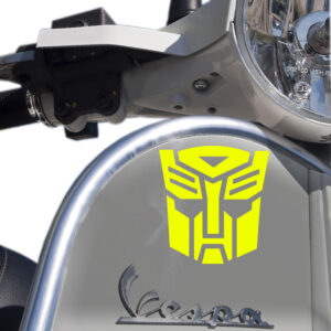 Наклейка Optimus Prime XXS 110х120 мм Жовтий